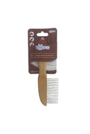 Eco-bambus Kam lange tænder roterende