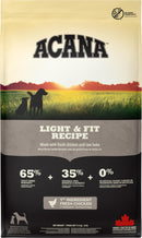 Acana Light & Fit Recipé