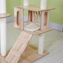 Kradsetræ XL - sisal og træ