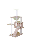 Kradsetræ XL - sisal og træ