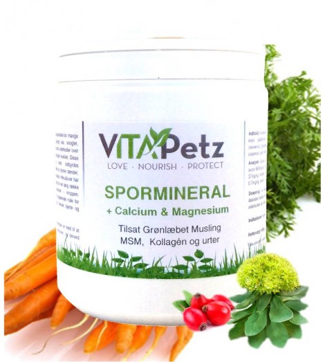 Vitapetz Spormineral +Calcium & Magnesium - Nu med Probiotika