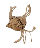 Wouapy kattelegetøj med kork - Fisk med reb