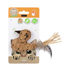 Wouapy kattelegetøj med kork - Fugl med fjer