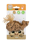 Wouapy kattelegetøj med kork - Hval med hørstof