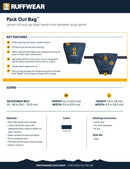 Ruffwear Pack Out Bag, Full Pick-Up Bag Holder